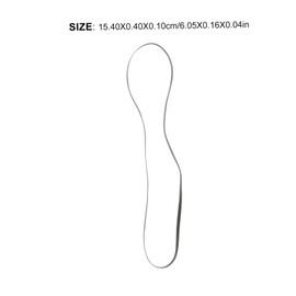 KONTONTY 6pcs Tape Recorder Belt Turntable Belt Replacement Cassette Tape Recorder 45 Adapter for Turntable Record Players Turntable Record Player Belt Rubber Major Elastic Band