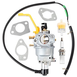 375715509 Carburetor Kit, Compatible with Fir man T07573 Tri Fuel Generator 9400 Watt 439cc Engine, Replacement for 380723515