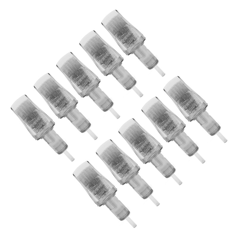 10pcs Shading Cartridge Needle Professional Stainless Steel Disposable Flat Blade
