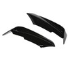 2pcs Front Bumper Vent Canard Splitter Left Right ABS Wind