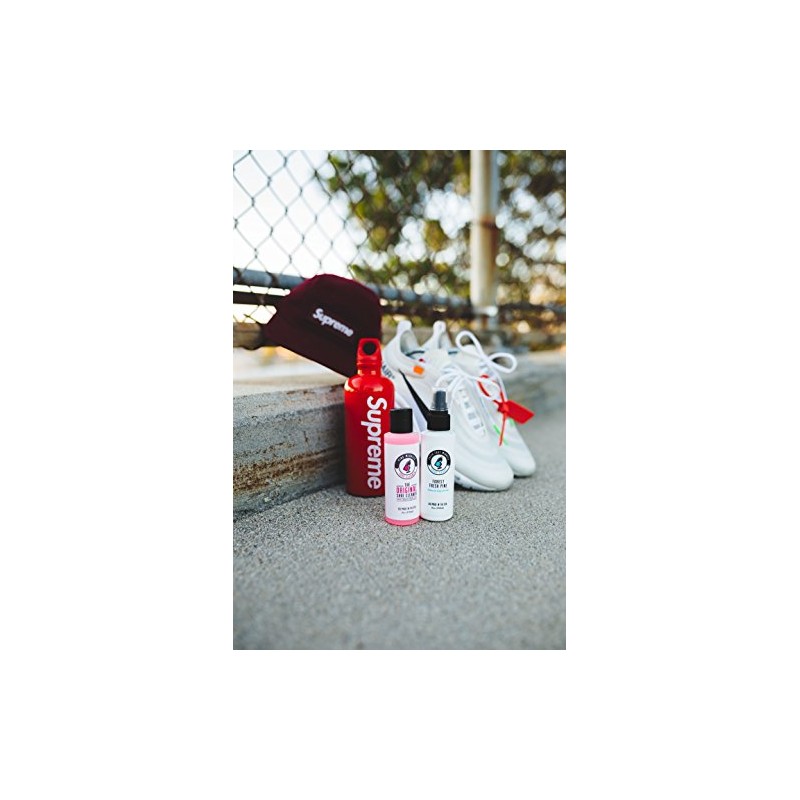 Pink Miracle Shoe Cleaner and Fresh Foot Shoe Deodorizer Spray