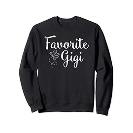 Favorite Gigi - Cute Grandma Gift Butterfly Design Sweatshirt