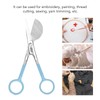 6 Inch Duckbill Scissors Stainless Steel Blades Duckbill Applique Scissors