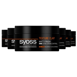 6 x Syoss Texture Clay 100 ml