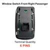 Power Window Switch Front Right Passenger Side Compatible with Dodge