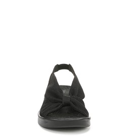 Bzees For Lifestride Women's Serenade Wedge Sandal, Black, 6