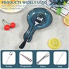 Spoon Cradle, Ceramic Spoon Rest Large Heat-Resistant Cooking Spoon Rest