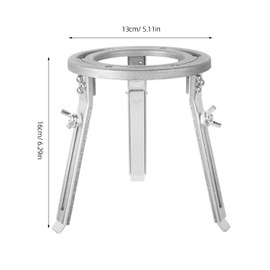 iplusmile Lamp Lab Tripod Stand Adjustable Height Lab Bunsen Burner Support Lamp Holder Heating Support Stand for Laboratory School Chemistry