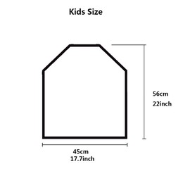 Linen Children's Cooking Apron Cute Elephants, Hamburger