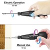 3.6V Cordless Electric Screwdriver - 3.5Nm Torque & Rust-Proof Bits,