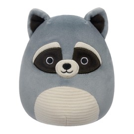 Squishmallow Rocky The Grey Raccoon Plush Toy 20cm - Squishmallows Cuddly Toys