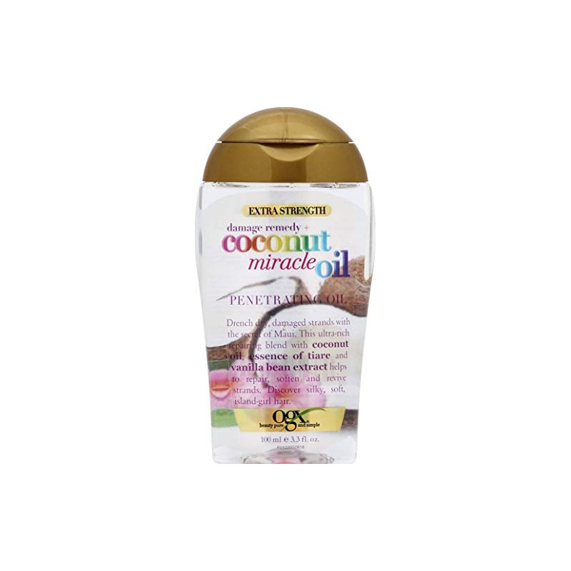 OGX Extra Strength Damage Remedy + Coconut Miracle Penetrating Oil,