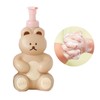 Foam Pump Bottle Cute Bear Shape Large Capacity Foaming Soap