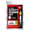 Ner Mitzvah Safety Rubber Set for Oil Candle Cups -