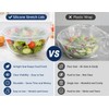Silicone Stretch Lids for Food Storage – Reusable Elastic Covers
