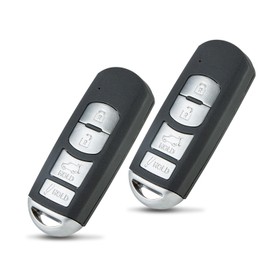 Extra-Partss Remote Car Key Fob Replacement for WAZSKE13D01 fits 2017 2018 2019 Mazida CX-5 CX-9 (2)