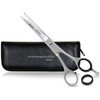 Professional Hairdressing Scissors with Micro Teeth Instruments NRW or Solingen with Storage Case VA-90002 No. 4