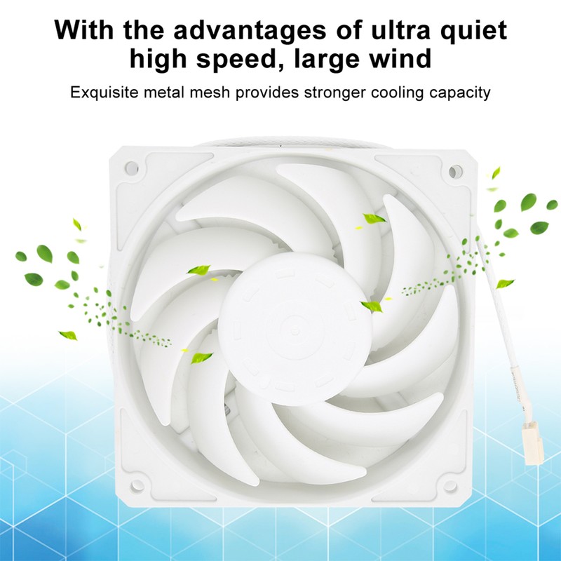 12CM Silent Cooling Fan Low Noise Cooler PWM