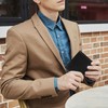 Slim Rfid Wallets for Men, Minimalist Front Pocket Wallets for