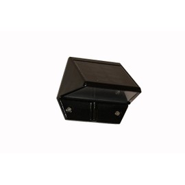 Classy Caps SL178 Deck and Wall Solar Deck & Wall Light, Black