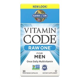 Garden Of Life Vitamin Code Raw One For Men 30ct Capsules Sabor Sin Sabor