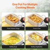 18 Qt Aluminum Propane Fish Fryer Kit Double Basket Outdoor