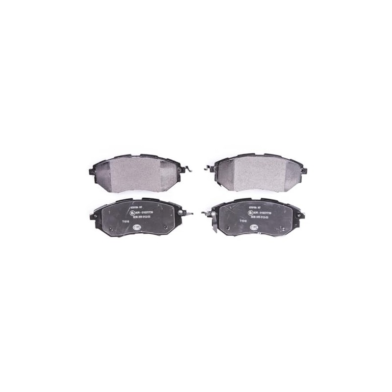 HELLA PAGID 8DB 355 012-031 Brake Pad Set, disc brake,
