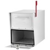 Architectural Mailboxes Oasis Classic Large High Security Parcel Mailbox, White