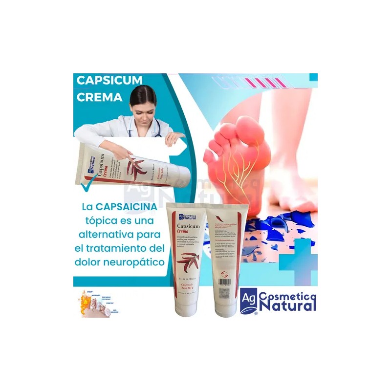 AG Cosmética Natural Crema Tópica Capsicum