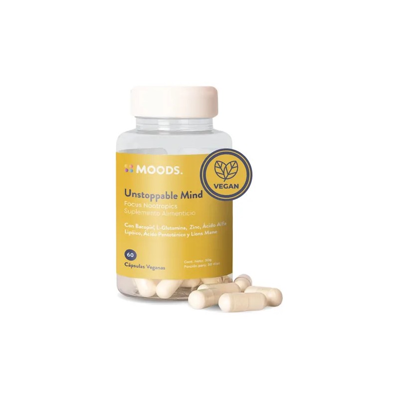 Focus Nootropicos Melena De Leon Bacopin L Glutamina Moods