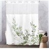 Tititex No Hooks Snap in Liner Olive Green Eucalyptus Leaves