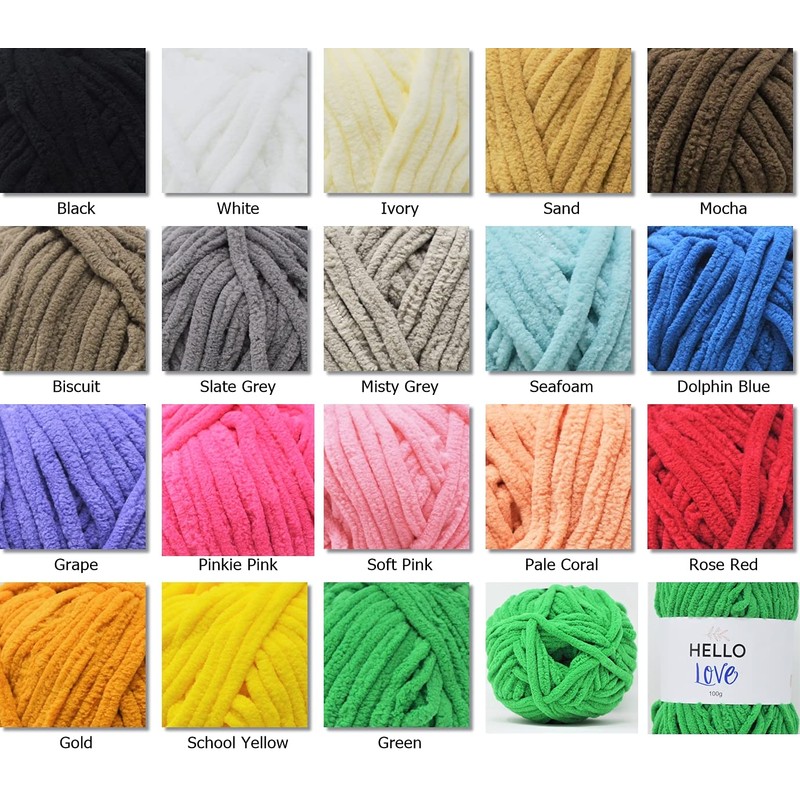 Hello Love Yarn, Soft Pink, 100g