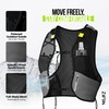 MUKZ LED Running Vest - Unisex, Adjustable, Lightweight and Breathable