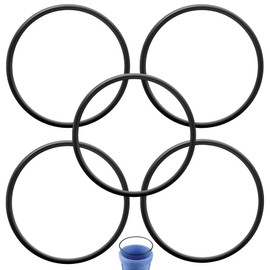 5-Pack 151122 O-Rings: Premium Replacement Compatible with Pentair Pentek Big Blue & More Water Filters - OEM Fit, Buna-N Rubber 152032 4001756 W10-OR