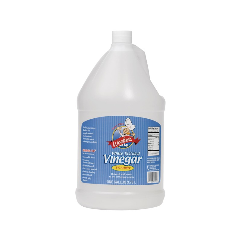 Woeber's 5 Percent White Distilled Vinegar 1 Gallon