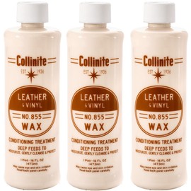 Collinite No. 855 Leather & Vinyl Wax, 16 Fl Oz - 3 Pack