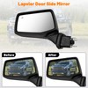 Left Driver Side Mirror Replacement for Chevy Silverado 1500 2019-2024