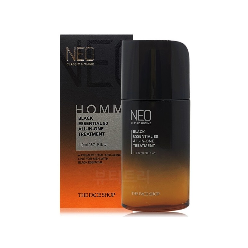 Neoclassic Homme Black Essential 80 All-in-One Treatment 110ml / 네오클래식옴므