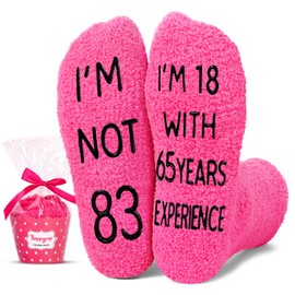 HAPPYPOP 83rd Birthday Gifts For Women - 83 Year Old Gifts For Women, 83rd Birthday Socks For Her, 83rd Gift Ideas
