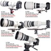 Retractable Long Focus Lens Support Stand Bayonet Protector, Foldable Camera