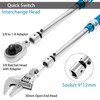 FTGear Adjustable Torque Wrench, 10-60 N.m Torque Wrench with 30mm