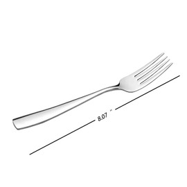 Neadas 12-Piece Stainless Steel Dinner Forks, Silverware Table Forks, 8.07"