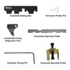 Engine Camshaft Timing Tool Kit, Flywheel Locking Tools, Ford Fiesta