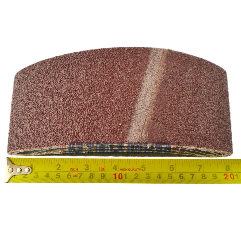 Belt Power Finger File Sander Abrasive Sanding Belts 457mm x