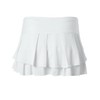 Lucky In Love - Falda plisada ondulada, Blanco, X-Large