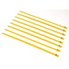 Unbranded QTY 6 8" UNIVERSAL STAINLESS STEEL ZIP TIE CABLE
