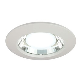 Tecnolite - Lámpara Downlight Empotrable o Bote Integral 8 cm, Foco Incluido LED 9 W, Luz de Día, Base E27