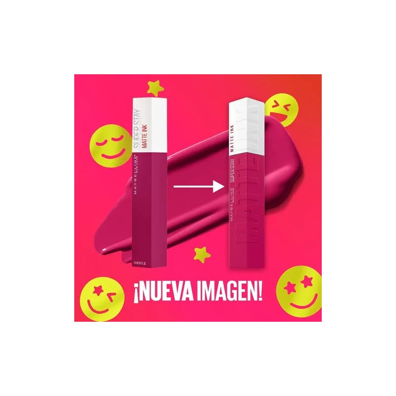 Labial Líquido Larga Duración Superstay Matte Ink Maybelline