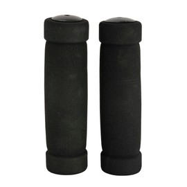 Fischer 85753 Soft Manopole Manubrio Bicicletta Nero, Taglia Unica