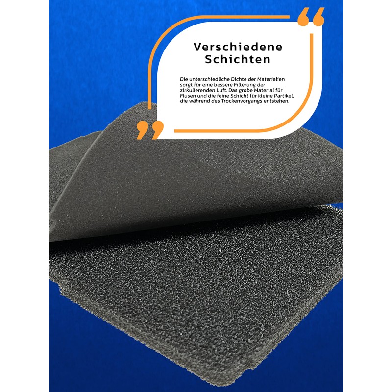 Premium Sponge Filter Mat Dryer Fine / Coarse for Beko
